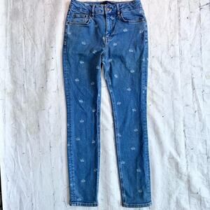 NWOT Women’s Size 6R Boden Denim Skinny Jeans With Imprint